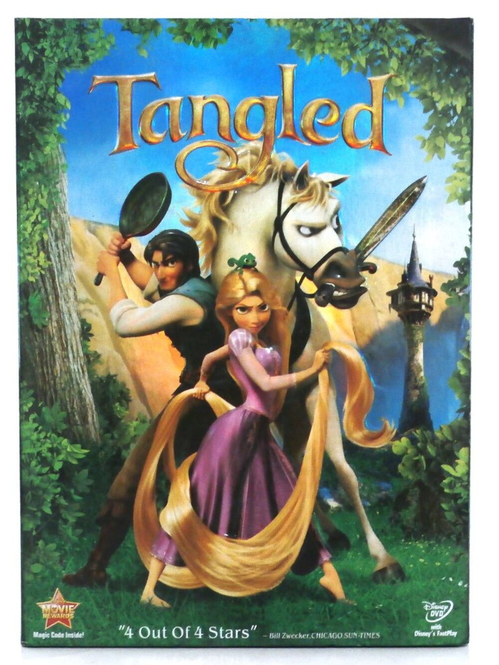DISNEY TANGLED DVD "A Must-See Movie the Entire Family can Enjoy Together"